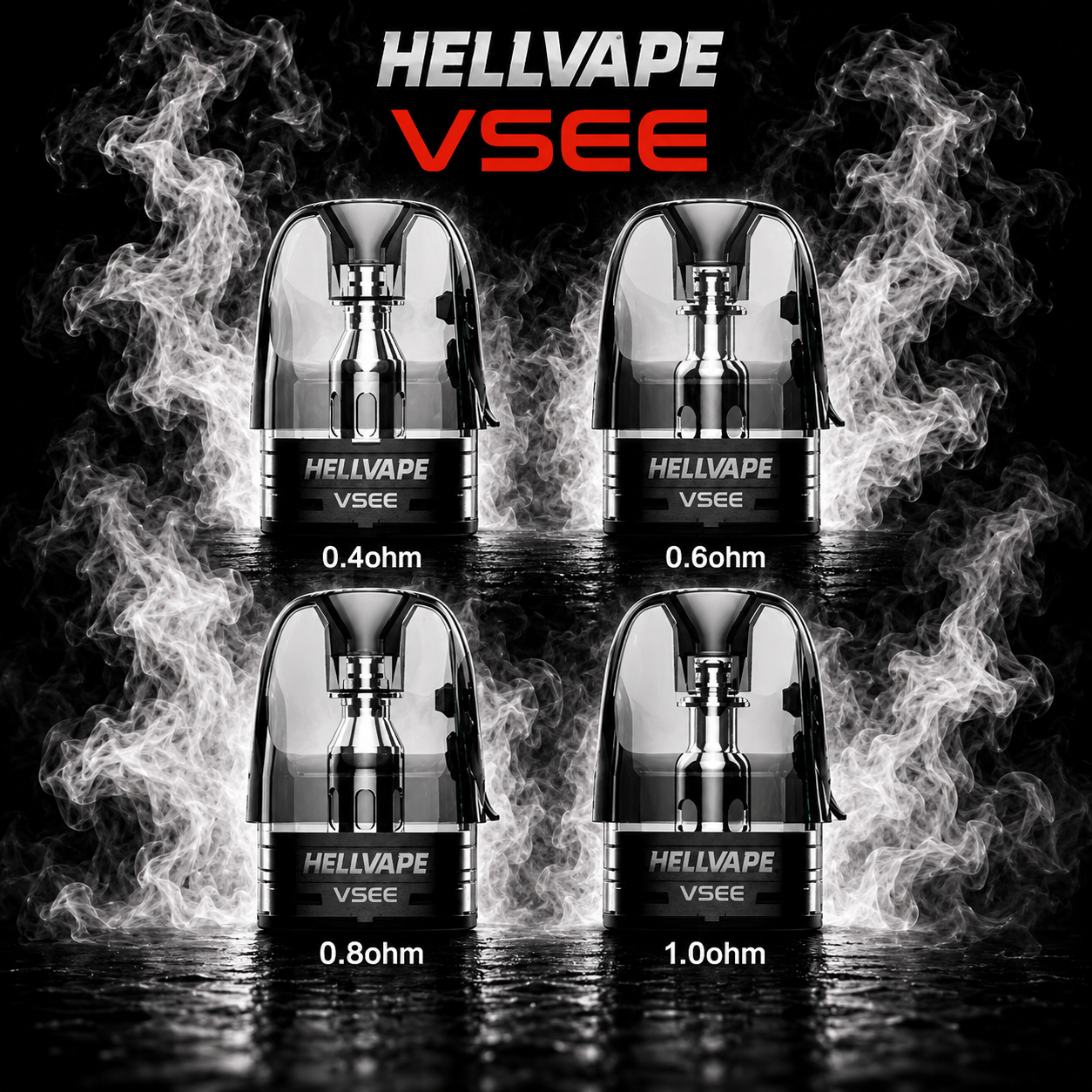 Hellvape VSEE One Replacements Mesh Pods