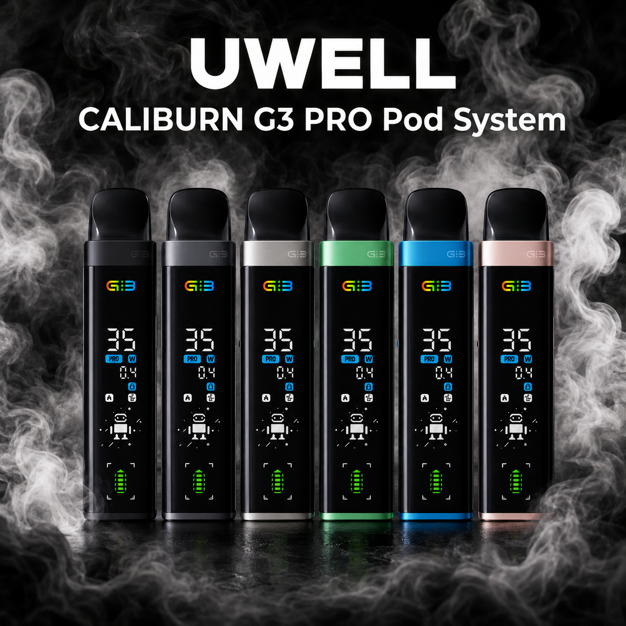 Uwell Caliburn G3 Pro Pod Kit