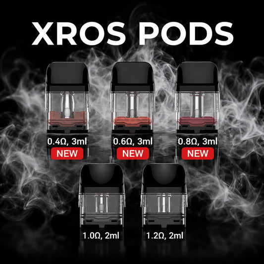 Vaporesso XROS Series Replacement Pod 0.6ohm Mesh - 1x4