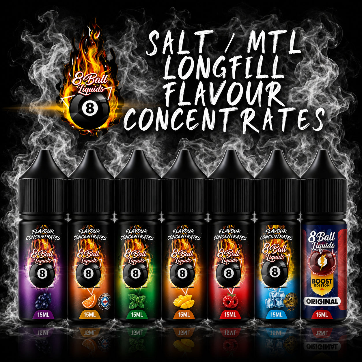 VR 8 Ball - Beverages - Pink Lemonade Salt/MTL Longfill Aroma 30ml