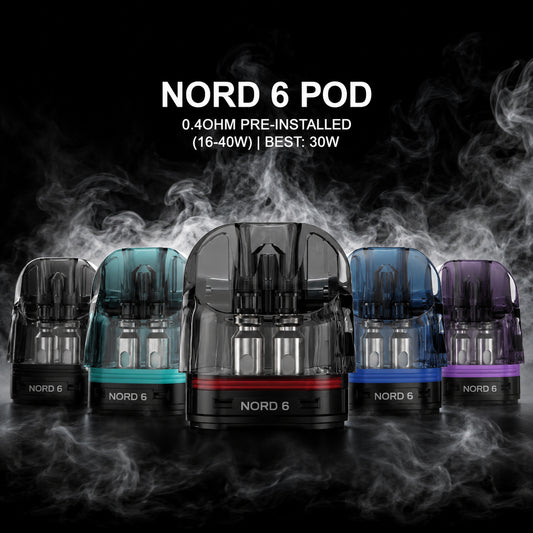 Smok Nord 6 Dual Mesh Pod Replacement 0.4ohm - 1x2