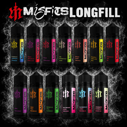 Misfits - Blueberry Blackcurrant Banana Longfill Flavour Drops 120ml