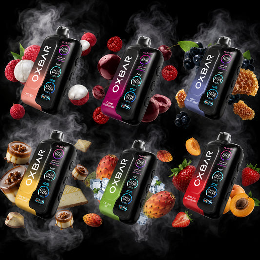 Oxbar Tri-Fusion Peach Blue Raspberry 50000 puffs