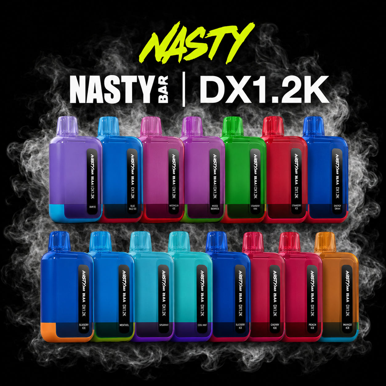 Nasty DX1.2K Caribbean Mango 1200 puffs