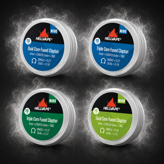 NI90 Duel Core Fused Clapton 0.21