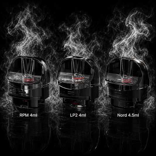 Smok Nord 50w Replacement Pod Cartridge No Coil - 3 Pack