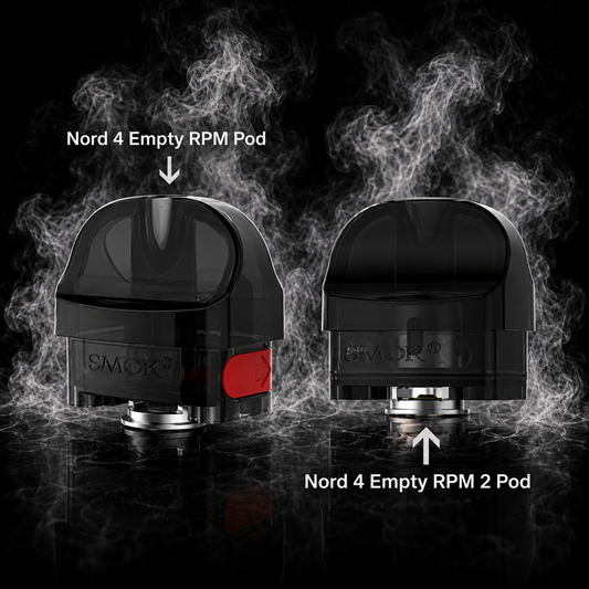 Smok Nord 4 Replacement RPM Pod Catridge No Coil - 3 Pack