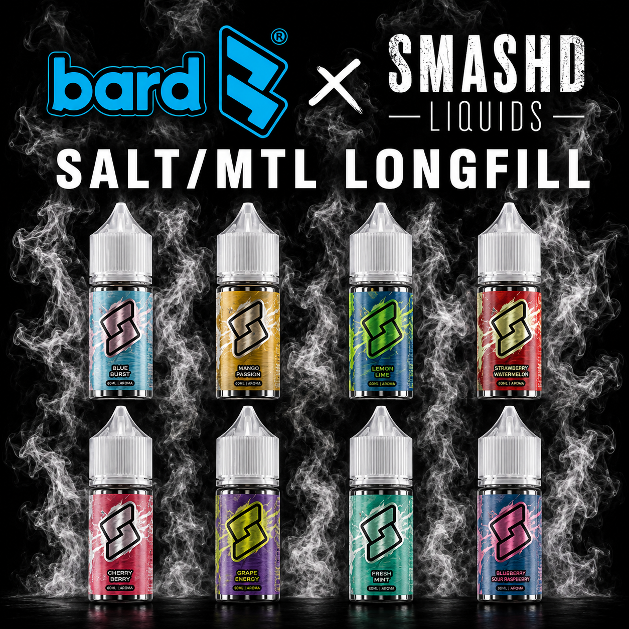 International - Bard x SMASHD Salt/MTL Kit - 30Ml
