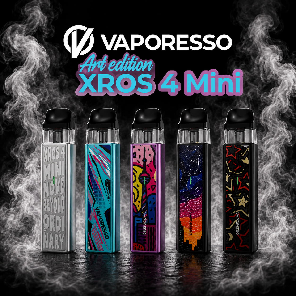 Vaporesso Xros 4 Mini Art Edition - Word Pop