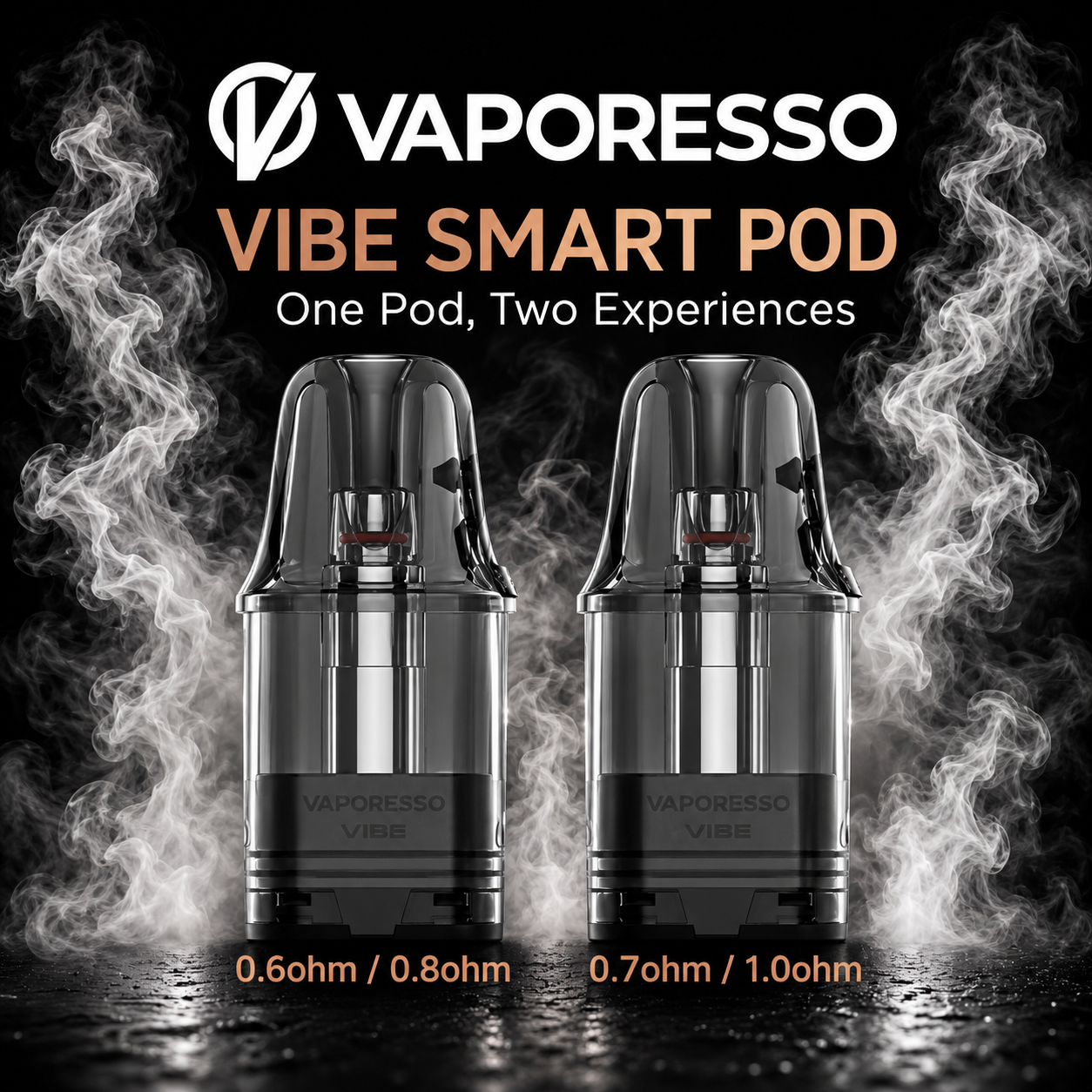 Vaporesso Vibe Dual Mesh Replacement Pod - 2 Pack